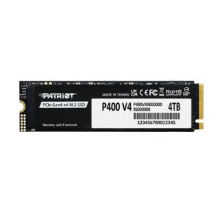 SSD Patriot P400 V4 4TB M.2 2280 PCI-E x4 Gen4 NVMe SSD Patriot P400 V4 4TB M.2 2280 PCI-E x4 Gen4 NVMe