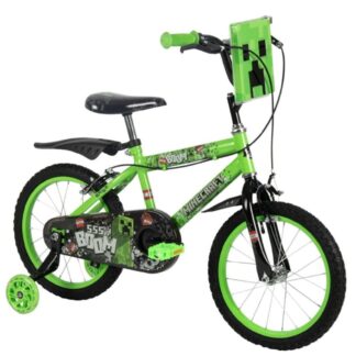 Huffy Minecraft 16  Bicycle  Green 21404W