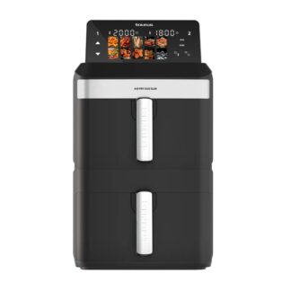 Taurus Air Duo Slim oil-free fryer with two baskets