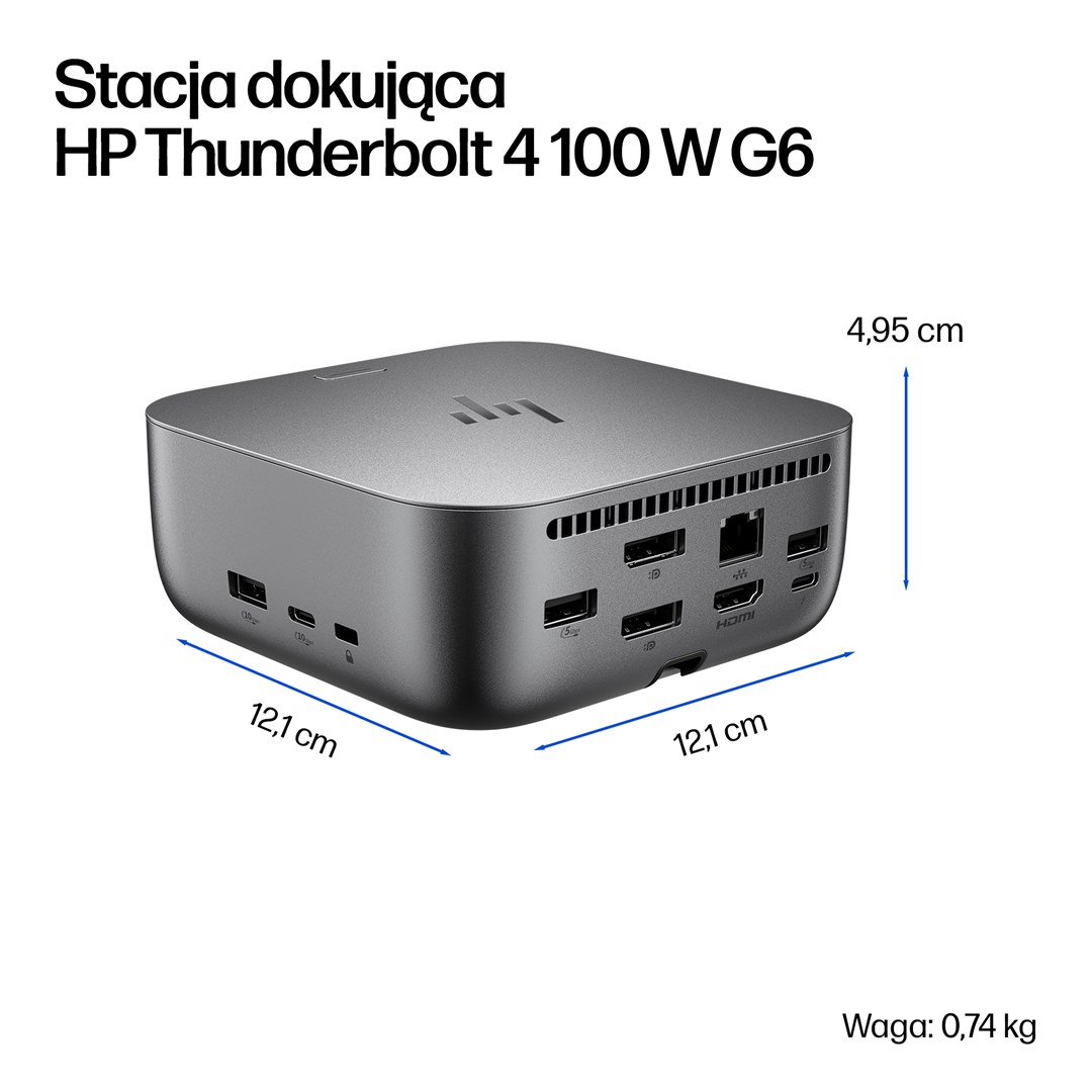 HP Docking Station Thunderbolt Dock G6 100W (9X472UT#ABB) HP Docking Station Thunderbolt Dock G6 100W (9X472UT#ABB)