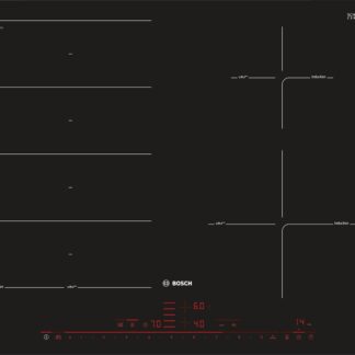 Bosch Serie 8 PXV975DC1E hob Black Built-in 90 cm Zone induction hob 5 zone(s)