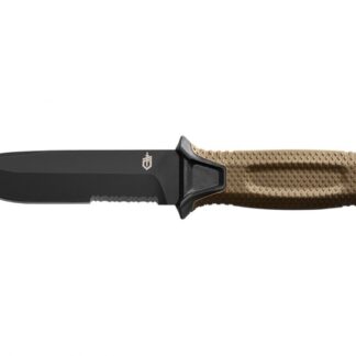 Survival knife GERBER Strongarm Fixed Serrated Coyote