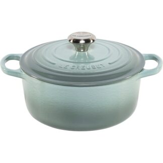 Le Creuset Signature BrÃ¤ter rund 24 cm sea salt