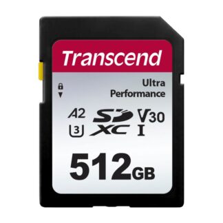 Transcend SDXC 340S 512GB Class 10 UHS-I U3 A2 V30 Transcend SDXC 340S 512GB Class 10 UHS-I U3 A2 V30