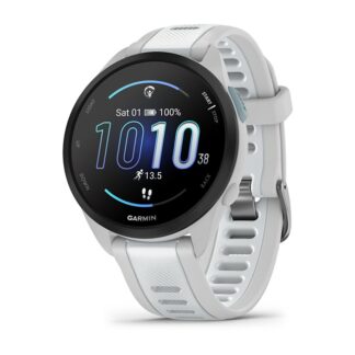 Garmin Forerunner 165 Music 3.05 cm (1.2 ) AMOLED 43 mm Digital 390 x 390 pixels Touchscreen Grey GPS (satellite) Garmin Forerunner 165 Music 3.05 cm (1.2 ) AMOLED 43 mm Digital 390 x 390 pixels Touchscreen Grey GPS (satellite)