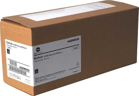 Konica-Minolta KonicaMinolta Toner TNP-53 TNP53 Black Schwarz Return (AADW050) Konica-Minolta KonicaMinolta Toner TNP-53 TNP53 Black Schwarz Return (AADW050)