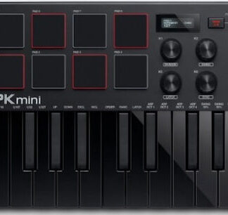 AKAI MPK Mini MK3 Control keyboard Pad controller MIDI USB Black AKAI MPK Mini MK3 Control keyboard Pad controller MIDI USB Black