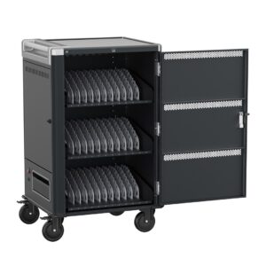 Ewent EW1701 portable device management cart/cabinet Portable device management cabinet Black  Grey