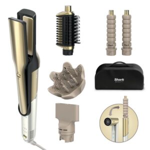 Shark Glam 6-in-1 hair dryer and curling iron HD6052SEU
