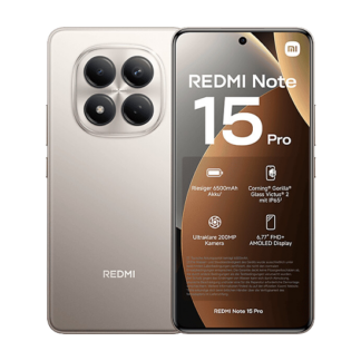 Xiaomi Redmi Note 15 Pro 5G Dual Sim 12GB RAM 512GB - Black