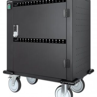 Manhattan iPad to 13 MacBook Air to 13 & Chromebook to 14 32-bay Charging Trolley/Cart via USB-C Also other tablets/smartphones (with device to USB-C cable) Bays 330x22x235mm Device charging cables not included (suggest USB-C cable 354868) Cab Manhattan iPad to 13 MacBook Air to 13 & Chromebook to 14 32-bay Charging Trolley/Cart via USB-C Also other tablets/smartphones (with device to USB-C cable) Bays 330x22x235mm Device charging cables not included (suggest USB-C cable 354868) Cab