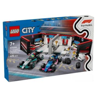 LEGO GARAGE CON MONOPOSTO MERCEDES-AMG E ALPINE F1Ã¯Â¿Â½ (60444)
