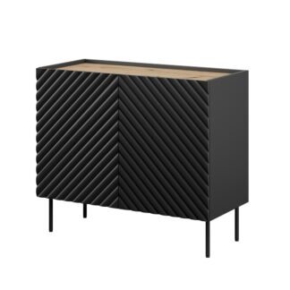 2D ONDA chest of drawers 98x45x85 black