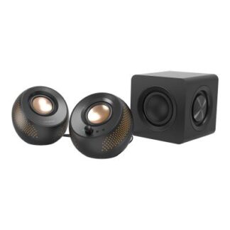 Creative Pebble X Plus 2 1 Creative1 Creative 1 Computer Speakers with Subwoofer black Schwarz (51MF0495AA000)