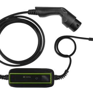 Green Cell EV16 electric vehicle charging station Black 1 Built-in display LCD