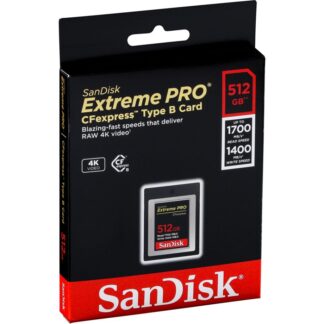SanDisk CF Express Type 2  512GB Extreme Pro     SDCFE-512G-GN4NN