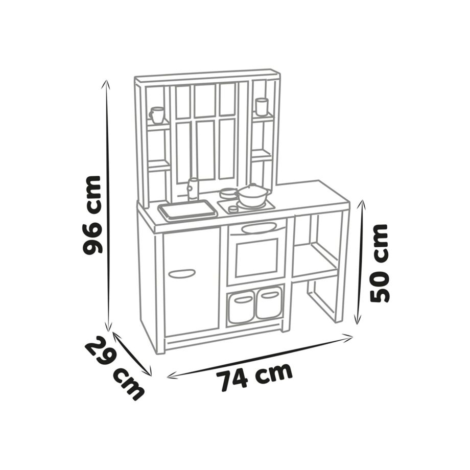 Smoby Loft Fleur Toy Kitchen Smoby Loft Fleur Toy Kitchen