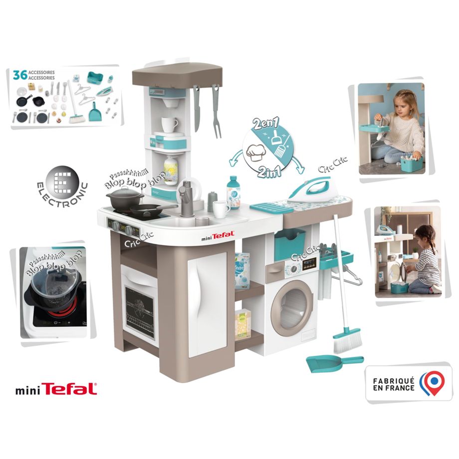 Smoby Tefal Studio Kitchen with Washing Machine Smoby Tefal Studio Kitchen with Washing Machine