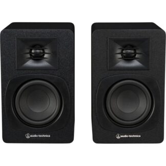 Audio-Technica AT-SP3X schwarz Kompaktlautsprecher BT (Paar)