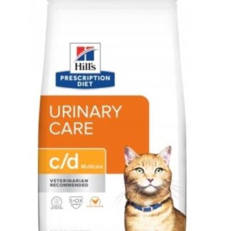 HILL'S PRESCRIPTION DIET Feline c/d Urinary Care Multicare Dry cat food Chicken 8 kg HILL'S PRESCRIPTION DIET Feline c/d Urinary Care Multicare Dry cat food Chicken 8 kg