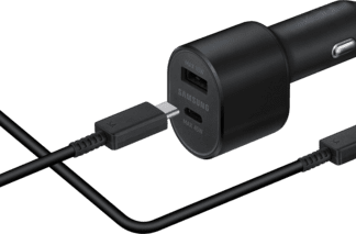 Samsung KFZ-Ladegerät USB-C 45W/USB 15W schwarz