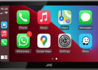 JVC KW-Z900DBW DAB BT 9'' 1DIN WiFi Carplay AndroidAuto