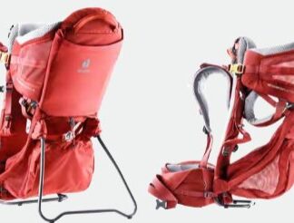 Deuter Kid Comfort Active SL Baby carrier backpack Polyamide Red