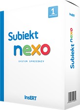 Subiekt NEXO box 1 position SN1 Subiekt NEXO box 1 position SN1
