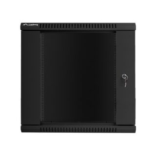 Wall-Mounted Rack 19'' 12U 600X600mm black Wall-Mounted Rack 19'' 12U 600X600mm black