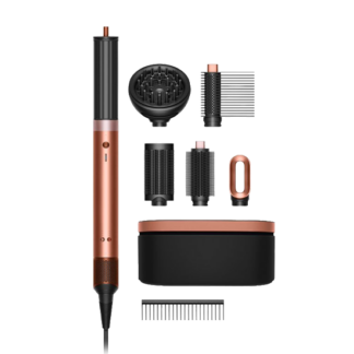 Dyson Airwrap Co-anda2x Multi-Styler and Dryer with Diffuser HS09 - Amber Silk (Gift Edition)