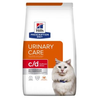HILL'S PRESCRIPTION DIET Feline c/d Multicare Stress Dry cat food Chicken 8 kg HILL'S PRESCRIPTION DIET Feline c/d Multicare Stress Dry cat food Chicken 8 kg