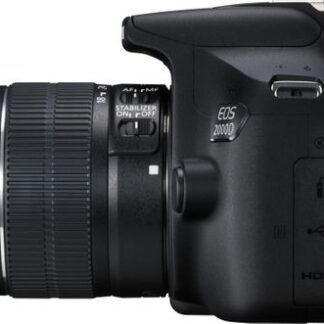 Aparat lustrzanka EOS 2000D czarny + Obiektyw 18-55 IS + Akumulator LP-E10 EU26 2728C010 Aparat lustrzanka EOS 2000D czarny + Obiektyw 18-55 IS + Akumulator LP-E10 EU26 2728C010