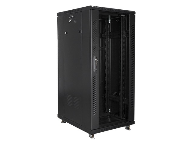 Free-Standing Rack 19 27U 600x800mm black Free-Standing Rack 19 27U 600x800mm black