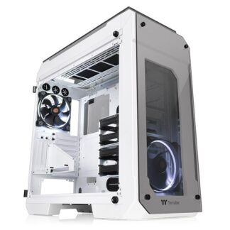 Case View 71 Riing Tempered Glass E-ATX Full Tower - Snow Edition Case View 71 Riing Tempered Glass E-ATX Full Tower - Snow Edition