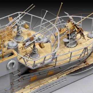 Plastic model German submarine type VII C/41 1/72
