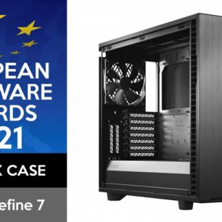 Define 7 Black TG Clear Tint ATX