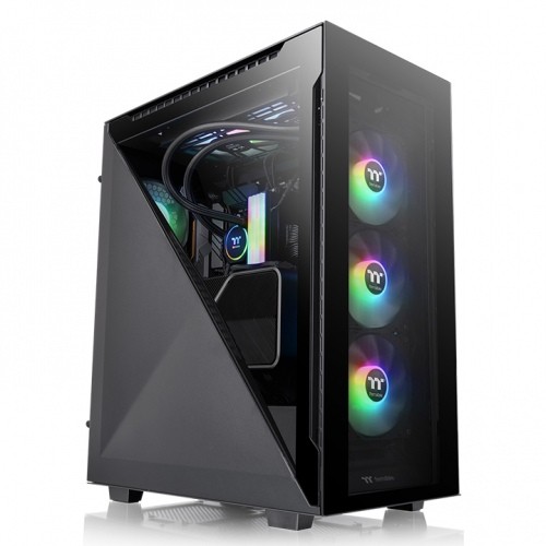 Thermaltake Divider 500 ARGB Tempered Glass Bla Thermaltake Divider 500 ARGB Tempered Glass Bla