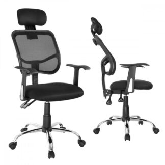 Office chair black Ergo Office ER-413