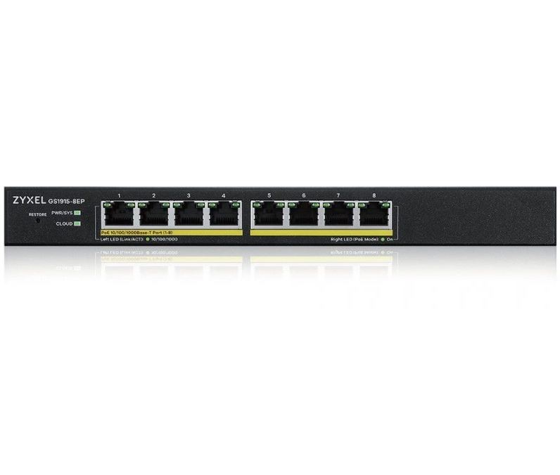 Managed Switch GS1915-8EP PoE Smart 60W 802.3at desktop hybrid mode Switch Managed Switch GS1915-8EP PoE Smart 60W 802.3at desktop hybrid mode Switch