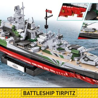 Blocks Historical Collection Battleship Tirpitz 2810 elements Blocks Historical Collection Battleship Tirpitz 2810 elements