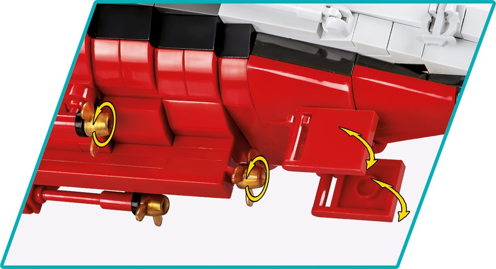 Blocks Historical Collection Battleship Tirpitz 2810 elements Blocks Historical Collection Battleship Tirpitz 2810 elements