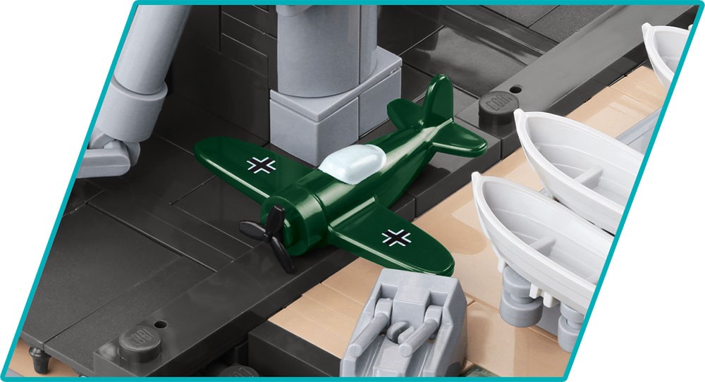 Blocks Historical Collection Battleship Tirpitz 2810 elements Blocks Historical Collection Battleship Tirpitz 2810 elements