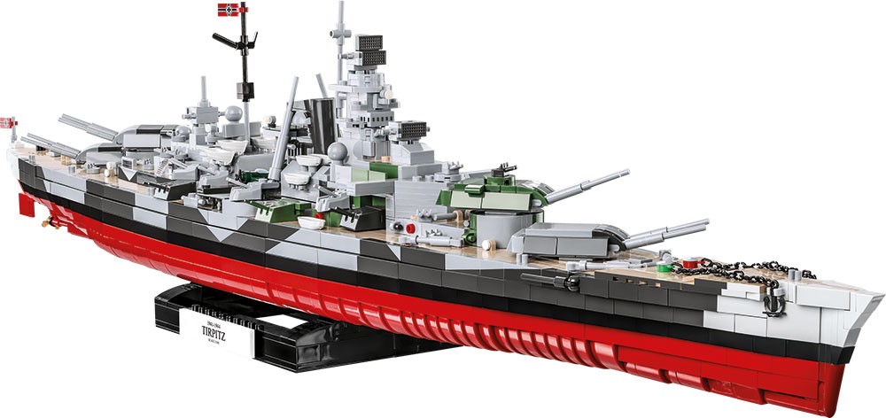 Blocks Historical Collection Battleship Tirpitz 2810 elements Blocks Historical Collection Battleship Tirpitz 2810 elements