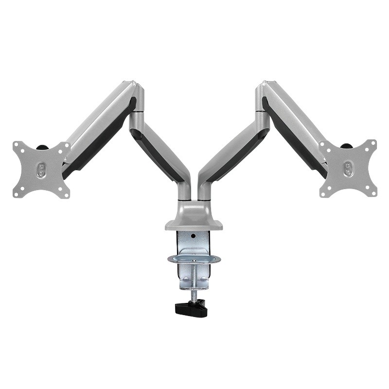Dual monitor mount, 13-27, 2x9kg. max Dual monitor mount, 13-27, 2x9kg. max