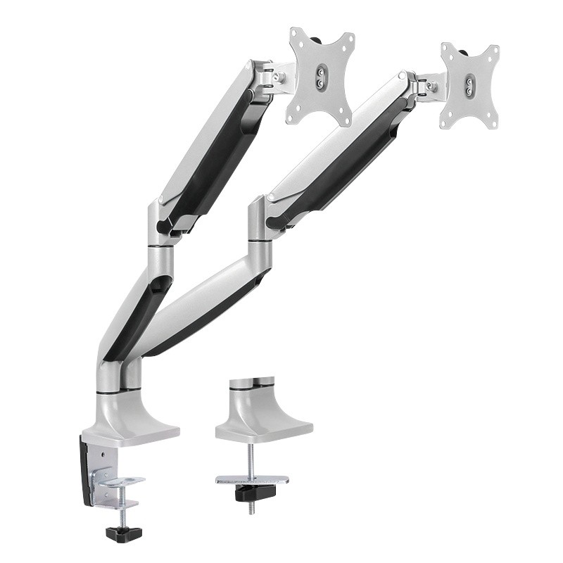 Dual monitor mount, 13-27, 2x9kg. max Dual monitor mount, 13-27, 2x9kg. max