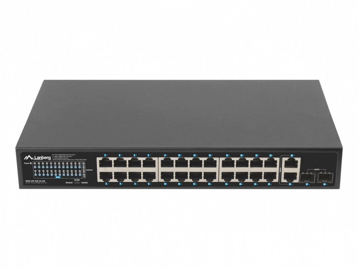 Switch 24x1GB POE+ 2xGB RSGE-24P-2GE-2S-25 Switch 24x1GB POE+ 2xGB RSGE-24P-2GE-2S-25