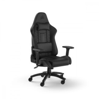 Gaming Chair TC100 Relaxed Leatherette Black Gaming Chair TC100 Relaxed Leatherette Black