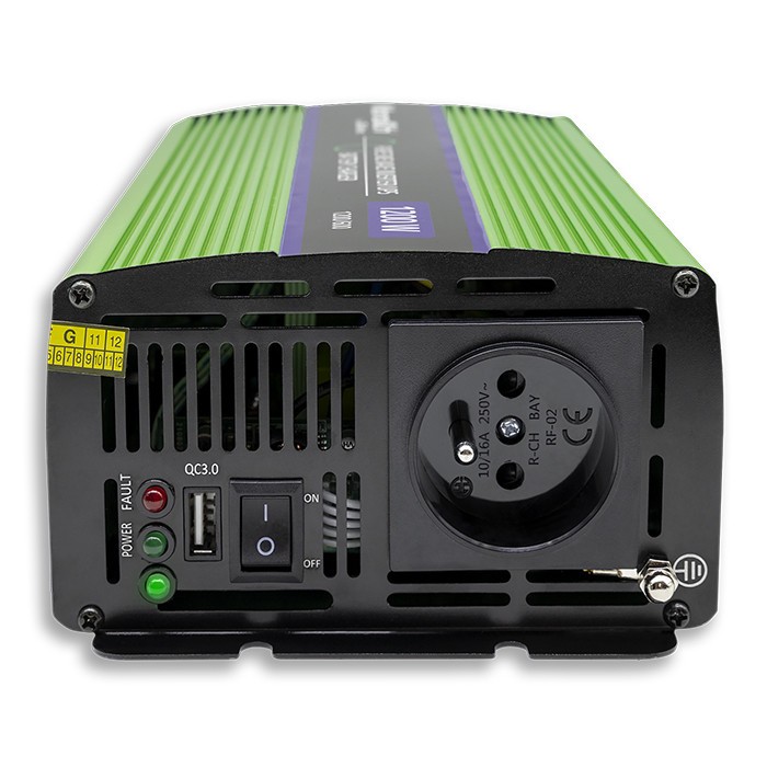 Pure Sine Wave Inverter Monolith, 600W, 1200W Pure Sine Wave Inverter Monolith, 600W, 1200W