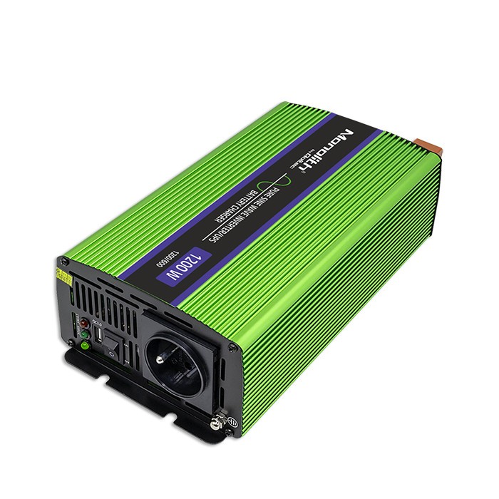 Pure Sine Wave Inverter Monolith, 600W, 1200W Pure Sine Wave Inverter Monolith, 600W, 1200W