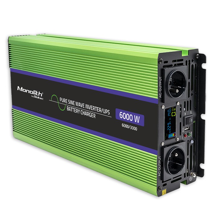 Pure Sine Wave Inverter Monolith, 3000W, 6000W Pure Sine Wave Inverter Monolith, 3000W, 6000W